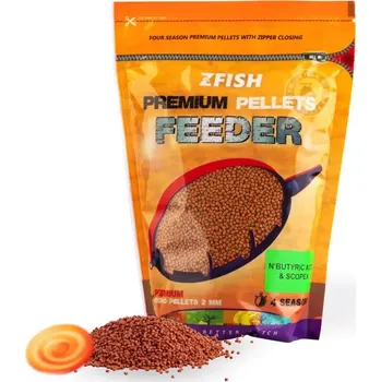 ZFISH Mikro pelety N-Butyric Acid & Scopex 2mm 700g (ZFISH Mikro pelety N-Butyric Acid & Scopex 2mm 700g)