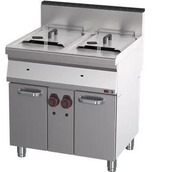 fritéza Fritéza FE 70/80 plynová dvojitá 0,8 kW/l, 15+15 l s podestavbou | FE 70/80 G