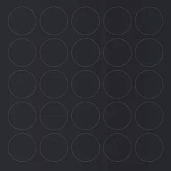 Nábytkové kování Hranipex Samolepicí krytka / Černá hladká 100 14 mm