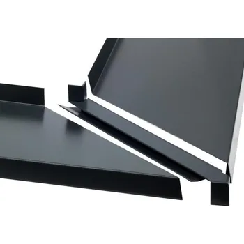 Parapet Spojka 90° z Alu 25 mm pro venkovní rohy - antracit Rozměr: 280 mm