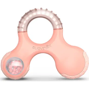 Dětské zboží Suavinex Kousátko STEP 3 +6 m NEW růžové