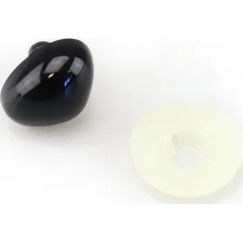 Pro Háčkování Čumáček bezpečnostní, 20x15 mm, černý Počet: 1 ks
