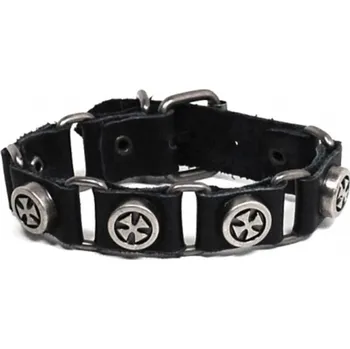 Náramek stahovák na zápěstí 1 řadý - maltézský kříž III