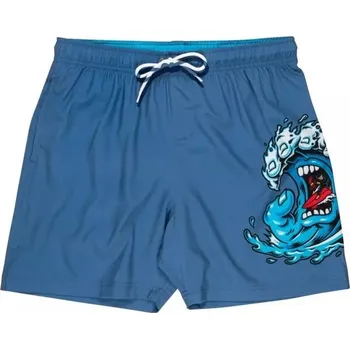 Pánské plavky Santa Cruz Koupací Kraťasy Santa Cruz, Screaming Wave Swimshort dusty blue 2024 Velikost: 46