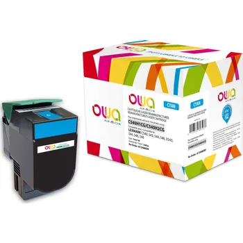 OWA Armor toner kompatibilní s Lexmark C540H1CG, 2000st, modrá/cyan K15468OW