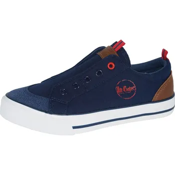Dětská treková obuv Lee Cooper chlapecké tenisky LCW-24-31-2279K Barva: modrá, Velikost: 34