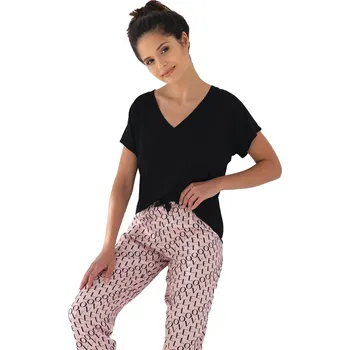 Dámské pyžamo Dámské pyžamo SENSIS.1399 černá M 0