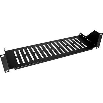 Racková skříň VALUE 19'' police 2U, 150 mm, max. 10 kg, černá