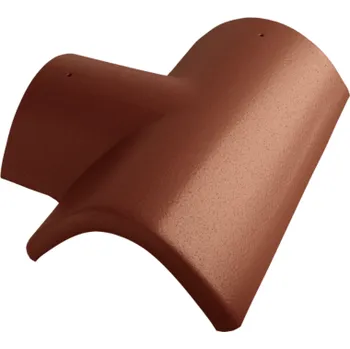 Betonpres Hřebenáč rozdělovací T 205 levý EXCLUSIV červenohnědá