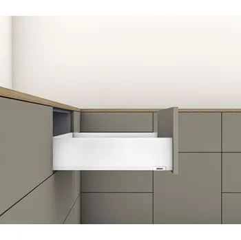 BLUM Merivobox K 350 mm, 40 kg, bílá, Inserta, KOMPLET (BLUM Merivobox K 350 mm, 40 kg, bílá, Inserta, KOMPLET)