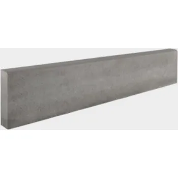 Zahradní obrubník DITON Záhonový obrubník s rovnou hranou 100/5/25cm přírodní