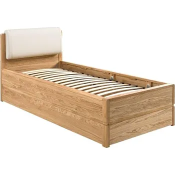 Šatní skříň Dubová postel ATLANTA 90x200 cm DÁREK ZDARMA Barevné provedení: Dub pálený