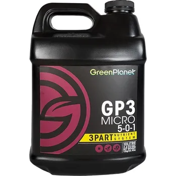 Hnojivo Hnojivo Green Planet GP3 Micro Objem: 10l