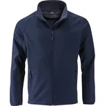 Pánská softshellová bunda JAMES NICHOLSON JN1130 NAVY/NAVY XXL