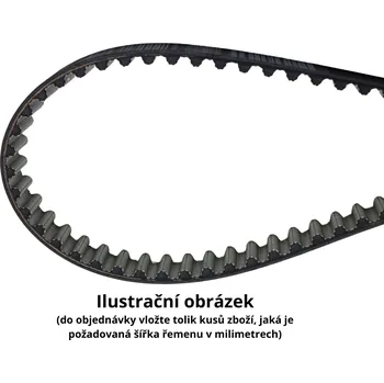 Autodíl Ozubený řemen - rukáv, 5M 450 , rozteč 5mm, počet zubů 90 , Optibelt OMEGA (šířka na míru, nákup po milimetrech)