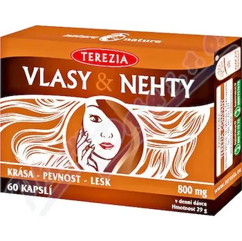 Lék na kožní problémy, vlasy a nehty TEREZIA Vlasy&Nehty cps.60