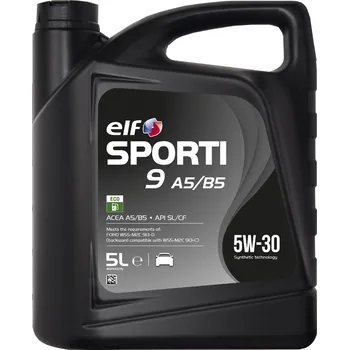 Provozní kapalina ELF Sporti 9 A5/B5 5W-30 5 l