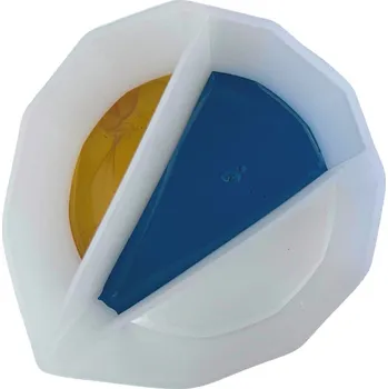 Creatissimo Silikonová forma - nálevka na odlévání 3 komory