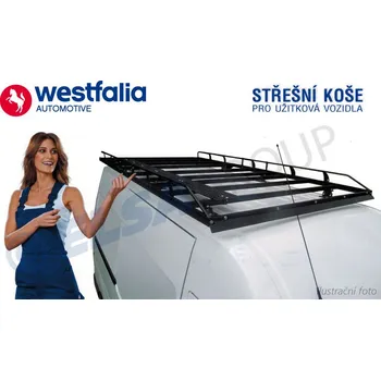 Příčník na automobil Střešní koš MERCEDES CITAN, L2