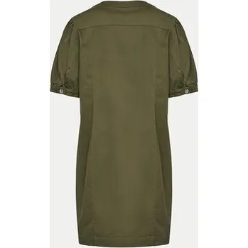 Dámské šaty Vero Moda Curve Každodenní šaty Wild Gena 10302450 Zelená Regular Fit 46