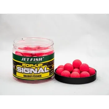 Boilies Jetfish Jet Fish Pop-up Signal - Česnek - 12mm