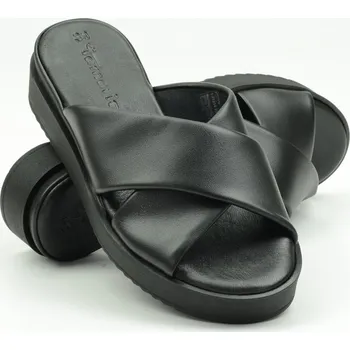 Dámské žabky Dámské pantofle Tamaris 1-27214-42 001 black Velikost: 42