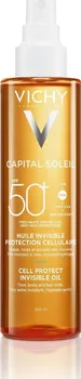 Přípravek na opalování Vichy Capital Soleil neviditelný opalovací olej SPF50+ 200 ml