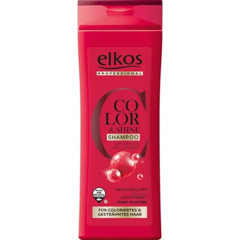 Šampon EDEKA elkos Professional Shampoo Color + Shine 300 ml