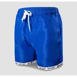 FANNIFEN Pánské koupací šortky FAN-16558 Barva: Bílá, Velikost: 2XL