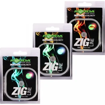 Korda plovoucí Zig Line 100m 0,25mm 9lb