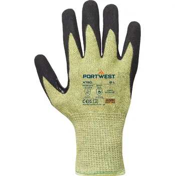 Pracovní oblečení PORTWEST Rukavice Arc Grip Velikost: L, Barva: zelená-černá