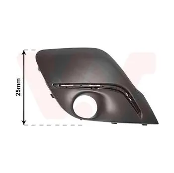 Karosérie Větrací mřížka, nárazník VAN WEZEL 4021592