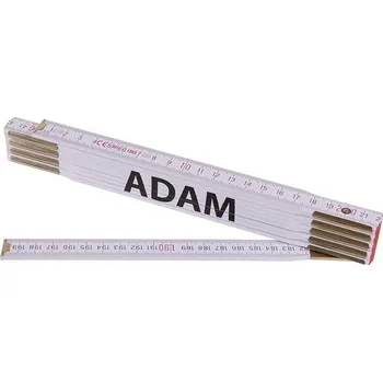 metr Levior Metr skládací 2m ADAM (PROFI,bílý,dřevo)
