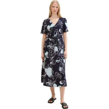 Dámské šaty TOM TAILOR VZOROVANÉ ŠATY-KVĚTY 38