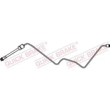 Brzdová hadice Quick Brake 96.015 Brzdová hadice