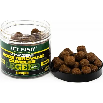 Boilies Jet Fish Vyvážené Boosterované Dumbles Legend Range Biosquid 200ml Průměr: 12mm, Objem: 200ml