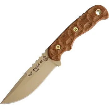 lovecký nůž Tops Tex Creek 69 Tan Micarta
