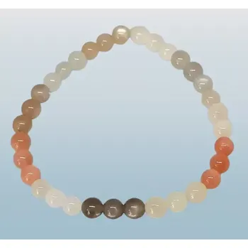 Náramek Měsíční kámen náramek – přírodní kameny 6 mm, AA kvalita