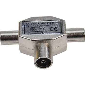 Redukce Anténní rozbočovač hybridní přímý 5–1000 MHz, útlum <3,5 dB - Solight - UR02 - UR02