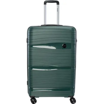 Skořepinový kufr HI-TEC CUENCA 97 M000251492 – Zelená