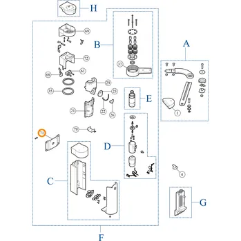 Nice PMD1797.4610 držák WALKY