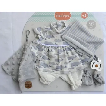 Doplněk pro panenku Obleček pro miminko Sonia od Paola Reina (Obleček velikost 36 cm - Paola Reina)