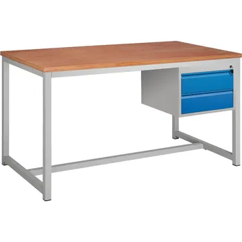 Dílenský stůl Dílenský stůl 150 x 80 cm s kontejnerem Z2