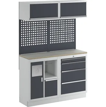 Skříňka na nářadí Systém dílenských skříní se skříňkou pro odkládání odpadků a úklid - kaiserkraft