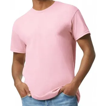 Pánské tričko Pánské těžké pracovní triko Gildan Heavy T 185g/m Barva: růžová světlá, Velikost: 3XL G5000