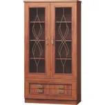 Vitrína 2d2s TADEÁŠ T-8 dub stoletý