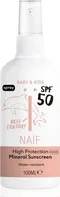 Naif Baby & Kids Mineral Sunscreen sprej na opalování pro děti SPF50 100 ml