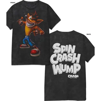 Pánské tričko Tričko - Crash Bandicoot Spin Crash Wump XXL