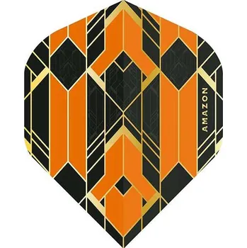 Amazon letky Glaze Black No.2, Barva letky Orange