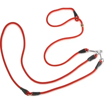 Vodítko pro psa Firedog Lovecké vodítko 8mm moxon červené Velikost: M 275cm
